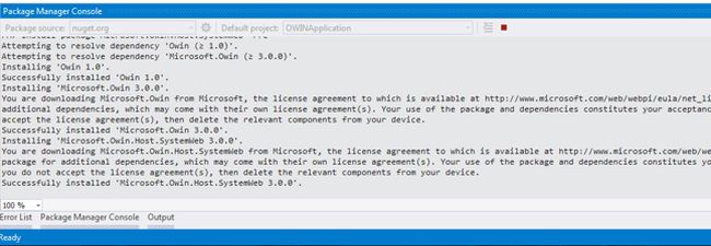 successfully installed